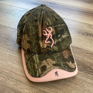 Browning Camo and pink hat